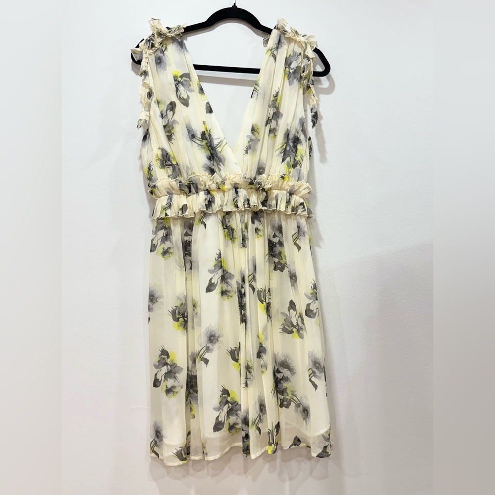Silk Floral Sleeveless Maxi Dress MSMG